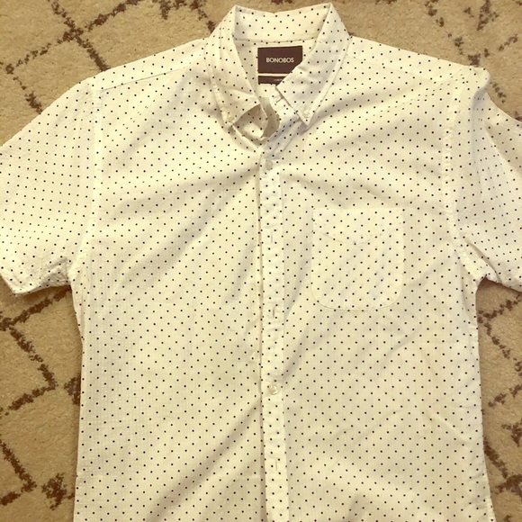 Bonobos Other - Bonobos seersucker dot short sleeve button down